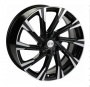 Легковой диск Khomen Wheels KHW1901 7,5x19 5x114,3 ET48 67,1 Black-FP